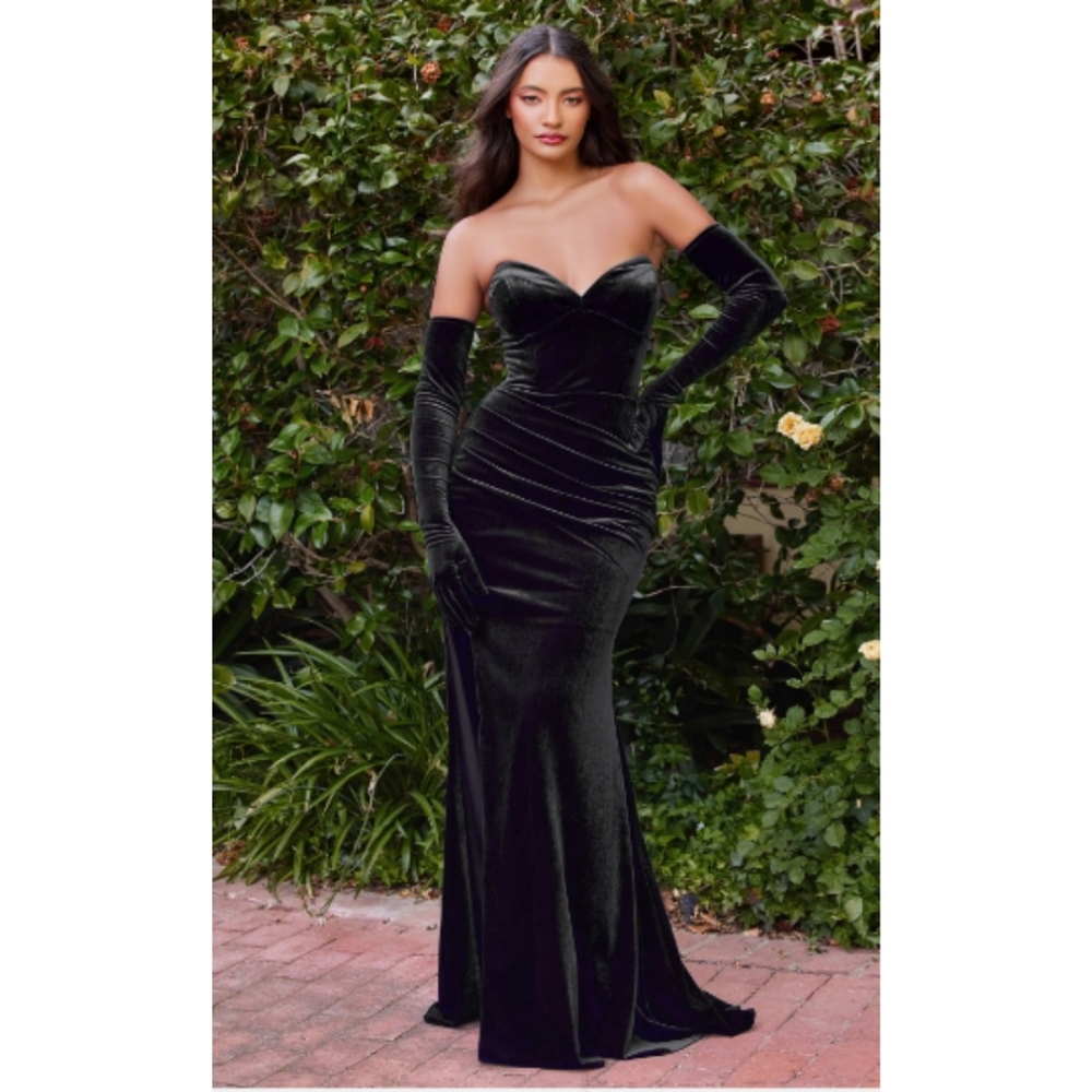Velvet Evening Dress CH176